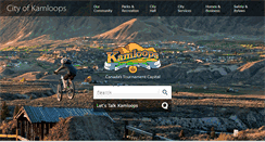 Desktop Screenshot of kamloops.ca