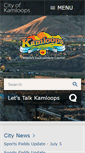 Mobile Screenshot of kamloops.ca